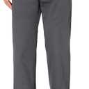 Red Kap Men's Wrinkle-Resistant Cotton Work Pant (34W x 30L, Charcoal)