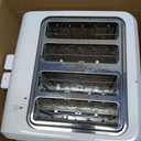 Cuisinart 4-Slice Compact Plastic Toaster, White, CPT-142P1