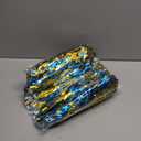 20 Pcs School Spirit Shakers Bulk, Cheerleader Pom Poms for Adults Sports Team Party Dance Football Basketball Volleyball Homecoming Fan Celebration Sporting Event (Blue and Gold)