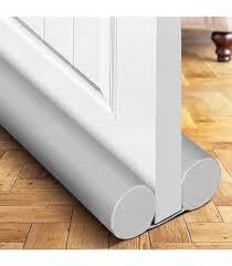 BKSAI Door Draft Stopper for Doors No Adhesive Draught Excluder Under Door Wind Blocker for Bottom of Door,Reduce Noise Draught Excluder Sweep Sound Proof (Grey 24-29IN / Distance Under The Door 1IN) (Gray)