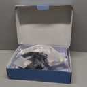 MakeFit Dual Filtered Rain Shower Head Combo, High Pressure Handheld Shower Head with Adjustable Bar - Rainfall Shower Head And Showerhead with Filter for Hard Water - Removes Chlorine (Matte Black)