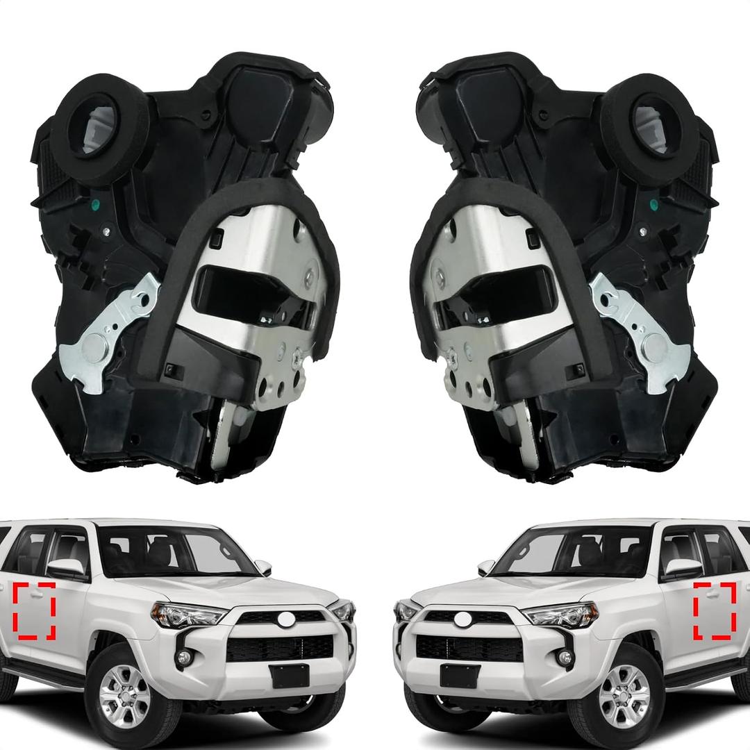 2Pcs Front Door Lock Actuator Motor Compatible with Tundra, Camry, 4Runner, Rav4, Lexus RX350 RX450h, Scion tC xB xD | Replaces # 931-401, 931-403 | Left Driver Side and Right Passenger Side