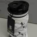 Ice Shaker Insulated Stainless Steel Shaker Bottle | 26oz, White | Cold for 30+ Hours | Insulated Cup with Twist-on Agitator | Odor-Free Bottle for Protein Shakes, Water, Smoothies, Cocktails