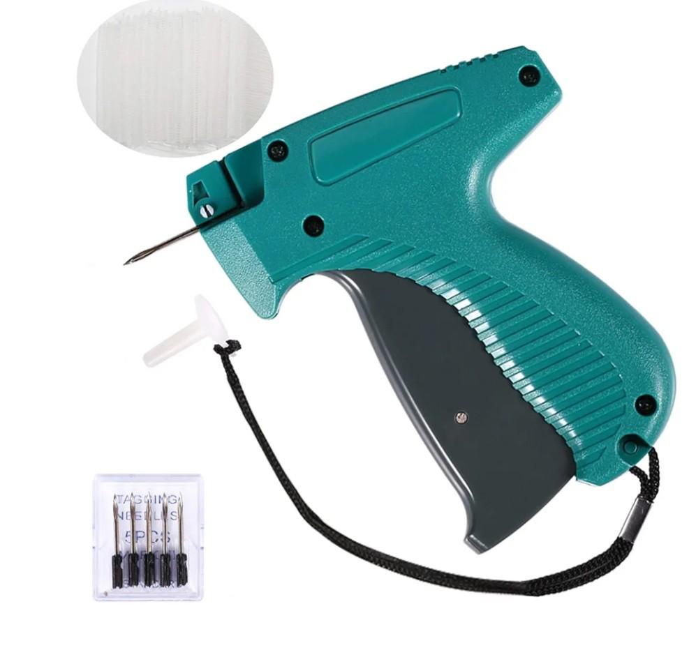 BS ONE Price Tagging Gun for Clothing, Standard Retail Price Tag Attacher Gun for Clothes with 6 Needles & 1000pcs 2" Barbs Fasteners for Store