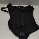 SHAPERX Women's Fajas Colombianas Shapewear Tummy Control Body Shaper Girdles Post Surgery Compression Garment (Large, Black)