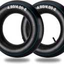 4.80/4.00-8 Inner Tubes, 2 Pack Heavy Duty 4.80 4.00-8/480/400x8 Replacement Tire Inner Tube with Straight Valve Stem for Wheelbarrows, Lawn Mowers, Hand Trucks, Trailers, Tractor, 8" Cart
