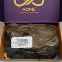 Ash Blonde Synthetic Lace Front Wig,136 Blonde mix Brown HD Lace Glueless Wig for Women Daily Use 