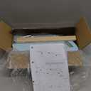 Wooden Step Stool, Two Step Stools, 300 lb. Load Capacity, with Safety Non-Slip Pads and Handles, Bamboo Step Stool for Bathroom and Kitchen, Children's Christmas GiftBlue