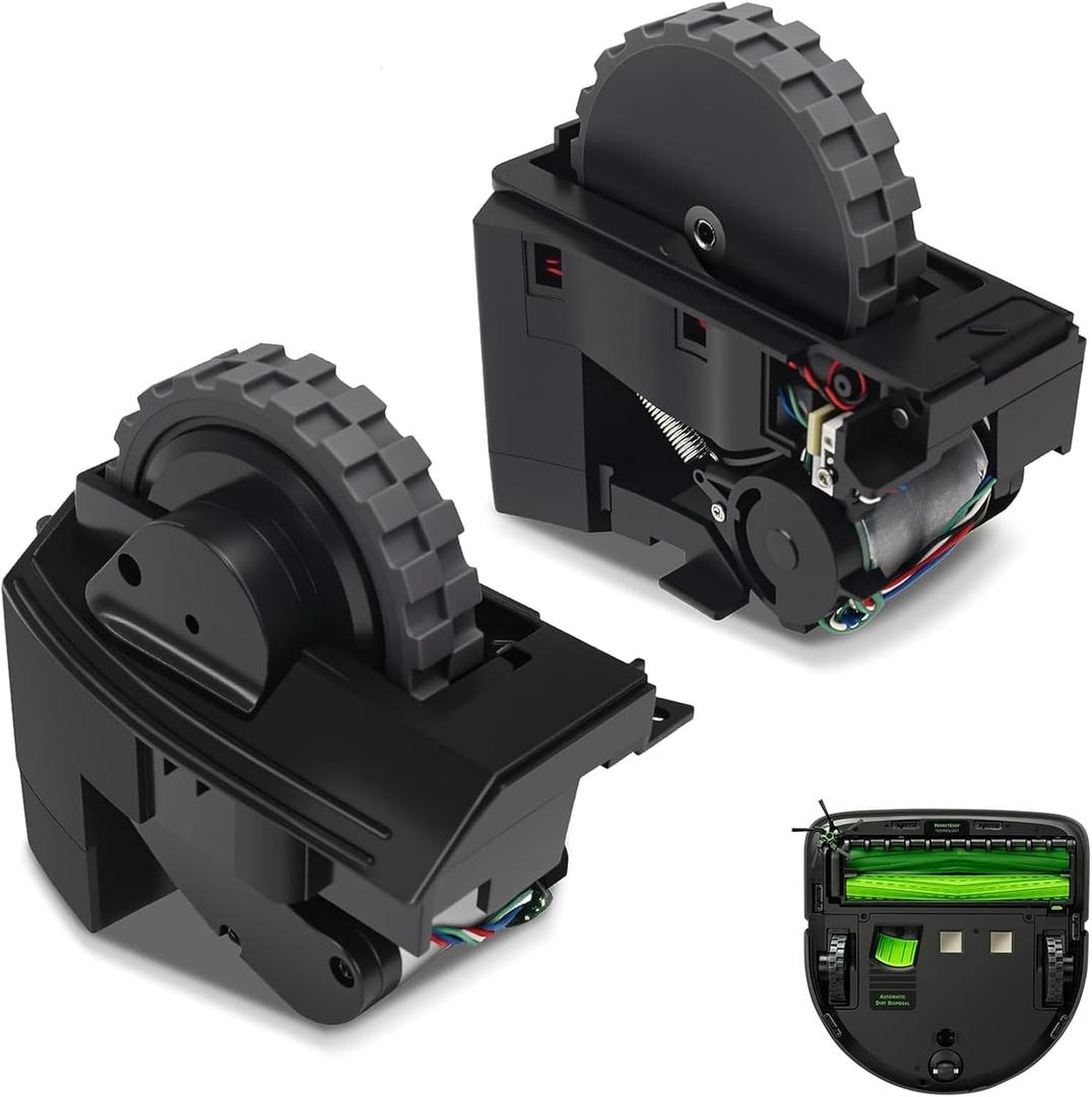 Left & Right Wheel Module Replacement Parts for IRobot Roomba S9 (9150) S9+ S9Plus (9550) Series Robot Vacuum Cleaner