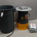 Grain Mill Corn Grinder, 1000w Electric Feed Grinder Mill Dust-Free Dry Cereals Grinders with Detachable Hopper & 5 Sieves for Wheat Corn Grain Spice Coffee Beans 6.6 Gallons (25L)