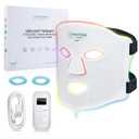 7 Colors LED Face Mask with Near-Infrared - Blue, Red Light Therapy for Face - 456 LEDs - Skincare Tool for Wrinkles, Anti-Aging