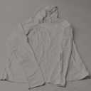 Hurley Rash Guard for Women with Hood, Long Sleeve Hoodie Swim Shirts for Women, Quick Dry UPF 50+ SPF Sun & UV Protection White Medium