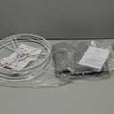 Drum Lamp Shades for Table Lamps 12" Top x 12" Bottom x 8" High Linen Lampshade Set of 2 Gray Lamp Shade with E27 to E26/E14 Adapters for Floor Lamps Bedside Lamps, Gray, Assembly Required