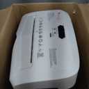 Bonsaii 12-Sheet Micro Cut Paper Shredder, 60-Minute P-4 High Security Shredders for Home Office, Shreds CD/Credit Card/Mail/Staple/Clip, Jam-Proof System with 4.2 Gal Pullout Bin (C266-BW) (Black&White)