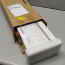 BAYKA White Floating Shelves for Wall  Rustic Wood Wall Shelves with Metal Brackets for Bathroom, Bedroom, Kitchen, or Living Room Decor Organization  Set of 3, Sturdy Storage with 22lb Capacity (15.7inches, C. White - Modern Minimalist Style)