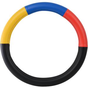 GG Grand General 54029 Half black w/yellow, blue and red Steerling Wheel Cover