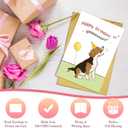 5 x Nchigedy Funny Dog Birthday Card for Him Her, Cute Birthday Card from Dog, Happy Bday to You Cards for Dogs Lovers (#2)