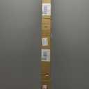 1 Pcs Black Desk to Wall Gap Filler PVC Plastic Office Desk Attachment Long and Wide Gap Filler Eliminates Wall Gaps Easy Installation and Fits Most Desks, 48inches