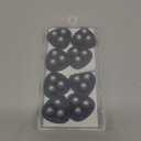 Appliance Casters - Furniture Sliders & Appliance Rollers for Kitchen, Coffee Machine, Blender, Oven - Helps Mom or Wife Easily Solve Countertop Sliding (Black, 8pcs)