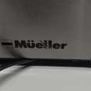 Mueller UltraToast Full Stainless Steel Toaster 4 Slice, Long Extra-Wide Slots for Bagels and Waffles, 6 Browning Levels, LED Display, Cancel/Defrost/Reheat Functions & Removable Tray, Kitchen Gadgets