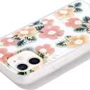 2 x Sonix Southern Floral Case for iPhone 12 / 12Pro [10ft Drop Tested] Women's Protective Pink Flower Clear Cover for Apple iPhone 12, iPhone 12 Pro, (297-0231-0011)