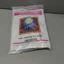 Joyhoor Stamped Cross Stitch Kits for Beginners, Needlepoint Kits for Adults, 11CT Counted Embroidery Kits-Cats Admiring The Moon 18x18 inchs (Artstyle07)