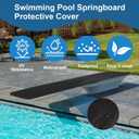Pool Diving Board Protector, High Strength Polyester Material, Tight Fit Diving Board Protection, Foldable Pool Diving Board Cover, Weatherproof Year Round Diving Board Protector