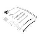 Adjustable Outboard Motor Transom Saver Boat Transom Support 28-59in Heavy Duty Universal Fit for Up to 150 Outboard Engines with Spring Design