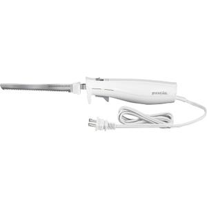 Proctor Silex Easy Slice Electric Knife for Meat Slicing, Poultry, Bread, Crafting Foam and More, Lightweight with Contoured Grip, White, (74312)