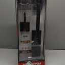 Kwikset San Clemente Front Door Lock Handle and Deadbolt Set, Entry Handleset Exterior with Interior Reversible Lever, Matte Black, Pick Resistant SmartKey Rekey Deadbolt Security