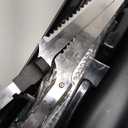 SliceMaster Cordless Electric Knife, 45W High-Torque Motor, 9.3" & 10.9" 420 Stainless Steel Blades, Waterproof Rechargeable Electric Carving Knife, Type-C Charge, Safety Lock, Black