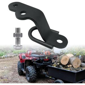 Three-Way Receiver Hitch Lawn Mover Hitch Attachments Fit for ATV/UTV (without 2" Ball)