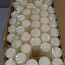 Retisee 50 Pack Flameless Taper Candles Bulk 10.8 Inch Ivory Spiral Battery Operated Flickering Warm 3D Wick Light LED Candlesticks for Halloween Christmas Wedding Home Window Decorations