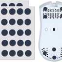 X-Raypad Obsidian Air/Pro Air Speed Mouse Skates, U-PE Universal Dot Mouse Skates Offers Excelent Wear Resistance, Speed & Control Abrasion Resistance Less Noise