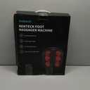 Nekteck Foot Massager with Heat, Shiatsu Heated Electric Kneading Foot Massager Machine for Neuropathy, Plantar Fasciitis, Feet Massage for Pain Relief, Circulation, Christmas Gifts for Man Woman Her (Black)