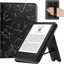CoBak Case for 6" Tablet Cases (2024 & 2022, 11th Gen) - PU Leather Smart Cover with Auto Sleep/Wake & Hand Strap, Premium Protective Case for Tablet Case