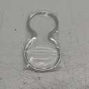 JWWY Front Cup Holder Ring Surround Trim Fit for 2011-2021 Jeep Grand Cherokee Interior Accessories abs Silver