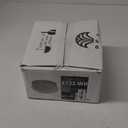 Designers Fountain 9 in 2-Light Flush Mount Ceiling Light with Frosted Glass Shade, White, 4732-WH (Pewter)