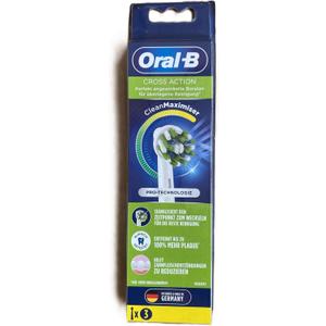 Oral-B Cross Action Electric Toothbrush Replacement Brush Heads Refill, 3 Count, White