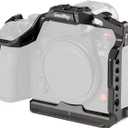 SmallRig Camera Cage for Panasonic S1R II/S1 II/S1 IIE/G9 II / S5 II / S5 IIX, Built in Quick Release Plate for Arca-Swiss, Cold Shoe Mount, Strap Slots, 1/4''-20 & 3/8''-16 Threaded Holes - 5502