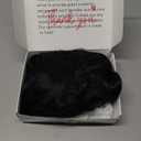 morvally 50s Vintage Medium Length Black Wigs with Bangs | Natural Wavy Synthetic Hair Wig for Women Cosplay Halloween (2 Piece Set)