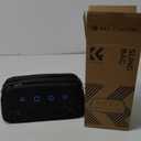 K&F CONCEPT Carrying Case with 8 Game Cards Slots, Portable Game Bag for Consoles & Accessories, Lightweight Sling Crossbody Bag Compatible with Nintendo Switch 2/Steam Deck OLED/PlayStation