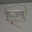 Clear Purse for Women - Stadium Approved Small Crossbody Bag with Zipper, Clear Stadium Bag for Concerts, Sports
