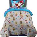Franco Kids Bedding Super Soft Comforter and Sheet Set, 4 Piece Twin Size, Paw Patrol