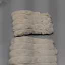 JOJUSIS Pack of 2 Faux Fur Plush Solid Decorative Throw Pillow Covers Couch Cushion Case Soft Pillowcases For Home (Beige, 16 x 16-Inch)