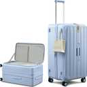 Hanke 28 Inch Top Opening Expandable Extra Large Luggage With TSA Lock，114L