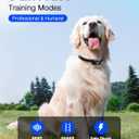 Bousnic Dog Shock Collar - 3300Ft Training Collar with Remote for 5-120lbs Small Medium Large Dogs Rechargeable Waterproof e Collar with Beep (1-8), Shake(1-16), Safe Shock(1-99) Modes (Black)