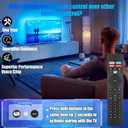 Voice Remote Control for phillips Voice TV Replacement. Universal Remote Control for Philip 4K UltraHD Smart Android TV with Google Assistant. for Philips 43" 50" 55" 65" 75" Class 5704 5504 5604 5806