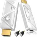 Wireless HDMI Transmitter and Receiver 328FT/100M, 2.4G+5G Plug & Play Wireless HDMI Extender Kit 4K Decode for Video and Audio to Monitor from Laptop