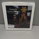 Christmas Tree Topper, hogardeck Gold Snowflake Tree Topper for Christmas Decor, Glittered Tree Toppers for Christmas Tree Decorations for Indoor Home